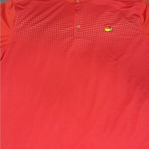 Red Masters Tech Polo Size M